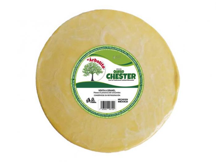 LSB - Imitación Queso Chester 9.5 kg Redondo Venta a Granel