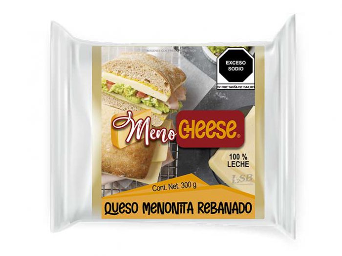 REBANADO QUESO MENONITA MENO CHEESE 300 g pz