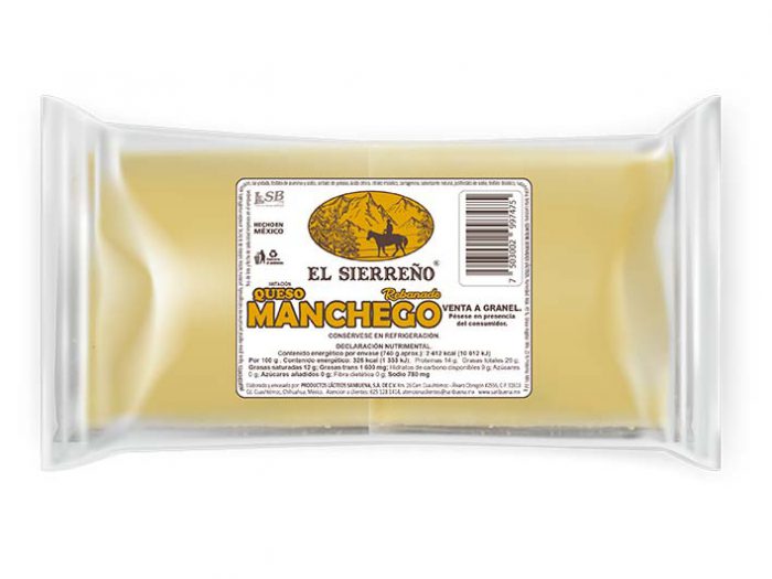 REBANADO IMITACIÓN QUESO MANCHEGO EL SIERREÑO 740 g